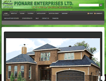 Tablet Screenshot of pionare.com